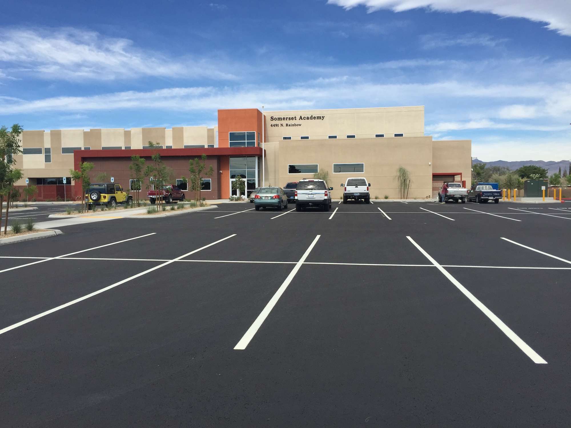 End Season Sealcoating In Las Vegas, Affordable Striping & Sealing is a sealcoating and parking lot striping company in Las Vegas, sealcoating or striping, asphalt pavements