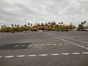 What colors are available for parking lot striping and pavement markings? las vegas parking lot striping