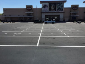 what repairs are essential before sealcoating a parking lot 