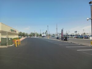 What Is the Standard Design for Striping in Las Vegas?