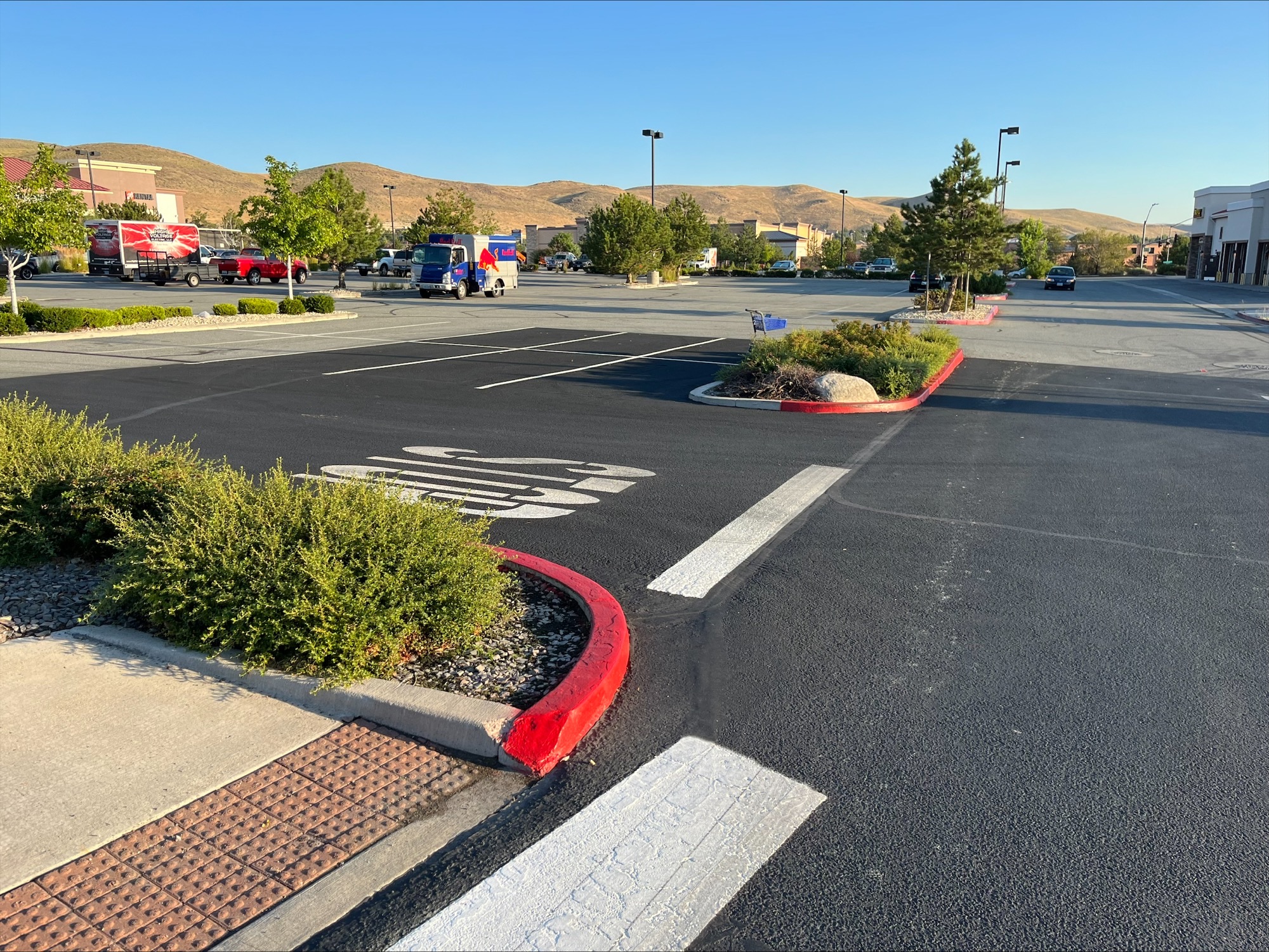 Parking Lot Maintenance in Las Vegas, NV – Affordable Striping & Sealing